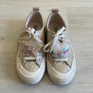 Girls Cute Confetti Shoes